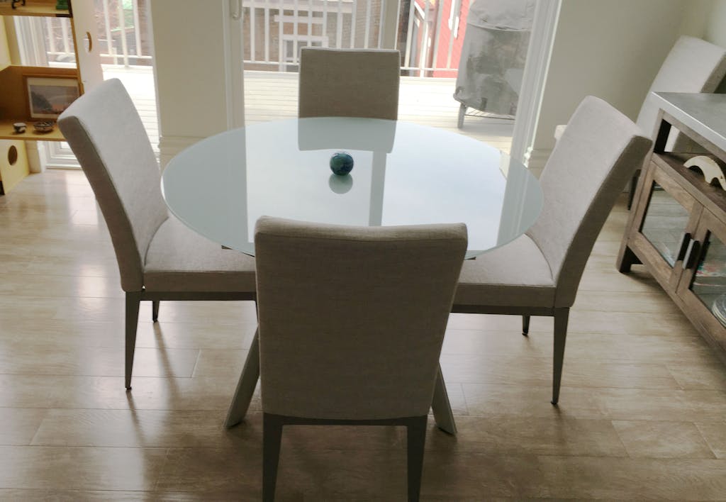The Butterfly Expandable Round Glass Dining Table Expand Furniture